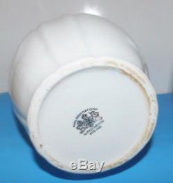 Vintage White Royal Ironstone China Pitcher Ewer & Wash Basin Bowl Set England