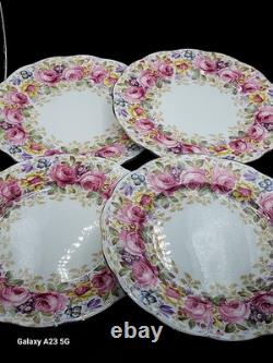 VintageRoyal AlbertSerenaEnglandBone China 17 PieceTea Set Just Gorgeous