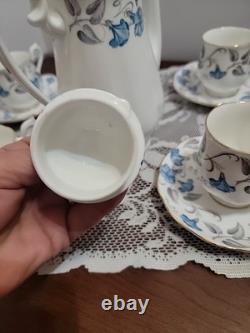 Vintahe Royal Albert Bone China England Morning Glory Tea Set