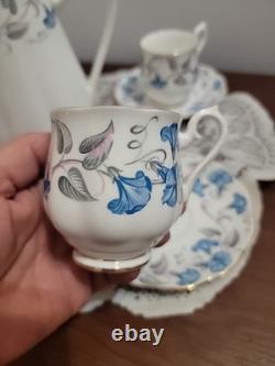 Vintahe Royal Albert Bone China England Morning Glory Tea Set