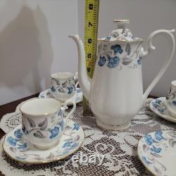 Vintahe Royal Albert Bone China England Morning Glory Tea Set