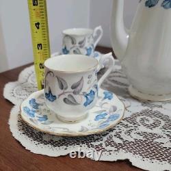 Vintahe Royal Albert Bone China England Morning Glory Tea Set