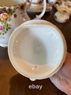 Vtg 1962 Royal Albert Old Country Roses Bone China England