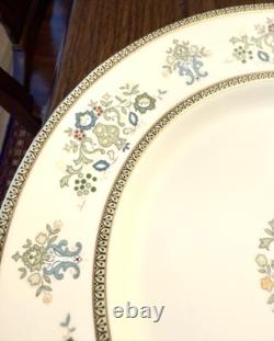 Vtg 1970-83 MINTON Fine Bone China HENLEY 5 Piece Place Setting England, EUC