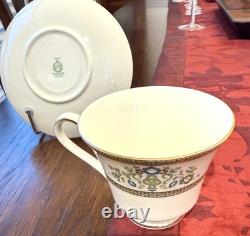 Vtg 1970-83 MINTON Fine Bone China HENLEY 5 Piece Place Setting England, EUC