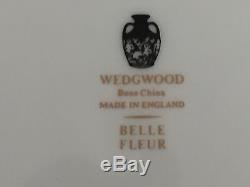 WEDGWOOD BONE CHINA (4) 5pc Place Settings BELLE FLEUR Made in England EXC