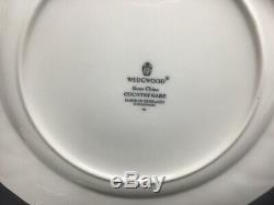 WEDGWOOD COUNTRYWARE set of 3 DINNER PLATES made in ENGLAND pristine FINE CHINA