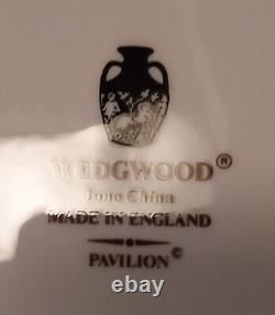 WEDGWOOD England ROYAL LAPIS Bone China 5-Piece Setting & Extra Accent Plate