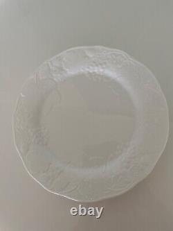 WEDGWOOD STRAWBERRY/VINE White Bone China set of 4 pcs Dinner plate 11 ENGLAND