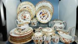 Wedgewood! 9th Century Japan Creamware Imari China 38 pieces