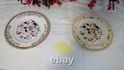 Wedgewood! 9th Century Japan Creamware Imari China 38 pieces