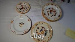 Wedgewood! 9th Century Japan Creamware Imari China 38 pieces