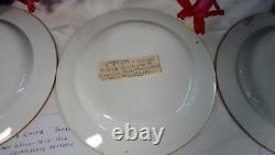 Wedgewood! 9th Century Japan Creamware Imari China 38 pieces