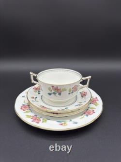 Wedgewood Chinese Flowers Dish Set of 4 Bone China England Excellent Condition