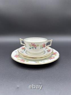 Wedgewood Chinese Flowers Dish Set of 4 Bone China England Excellent Condition