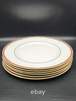 Wedgewood Colorado Set Of 6 Dinner Plates 10 3/4 Bone China England