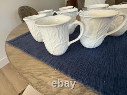 Wedgewood Countryware Cabbage Bone china Mugs Set of 8