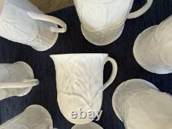 Wedgewood Countryware Cabbage Bone china Mugs Set of 8