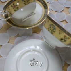Wedgewood INDIA SET of 2 Pair Cup & Saucer Bone China England Made Tableware