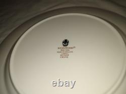 Wedgewood Kutani Crane Bone China Salad Plates 8 Set of 8 Made in England