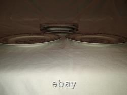 Wedgewood Kutani Crane Bone China Salad Plates 8 Set of 8 Made in England Wedgewood Kutani Crane Bone China Salad Plates 8 Set of 8 Made in England