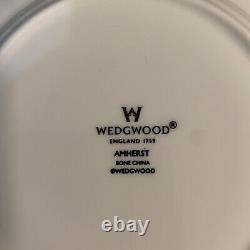 Wedgewood / Platinum Trim / White England Bone China / Set Of 16