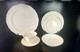 Wedgewood Queens Shape-6 Piece Place Settings-Service For 4, Mint, Cream, Vtg
