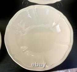 Wedgewood Queens Shape-6 Piece Place Settings-Service For 4, Mint, Cream, Vtg