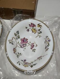 Wedgewood Swallow Pattern R4467 Bone China England Service Bowls Set of 2 NOS