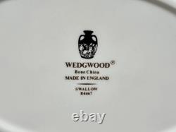 Wedgewood Swallow Pattern R4467 Bone China England Service Bowls Set of 2 NOS