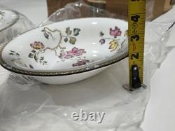 Wedgewood Swallow Pattern R4467 Bone China England Service Bowls Set of 2 NOS