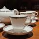 Wedgwood Amherst Platinum Trim Bone China 8 Cup Tea Set Teapot Victoria Mint