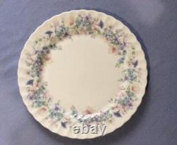 Wedgwood Angela bone china SET of 7 FIVE-piece place settings made in England