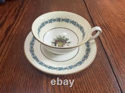 Wedgwood Appledore Fine Bone China Full 5-Piece Place Setting Made England