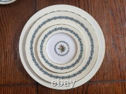 Wedgwood Appledore Fine Bone China Full 5-Piece Place Setting Made England