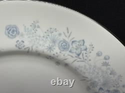 Wedgwood BELLE FLEUR Bone China England Set of 4 Dinner Plates 10 3/4
