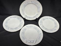 Wedgwood BELLE FLEUR Bone China England Set of 4 Dinner Plates 10 3/4