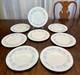 Wedgwood'Belle Fleur' Bone China England 10.5 Dinner Plates 8 Piece Setting