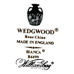 Wedgwood Bianca Williamsburg Script Mark 5 Piece Place Setting R4499 China