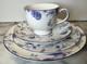 Wedgwood Blue Plum Tea Set 4 Piece Cup And Plates Bone China Made in England