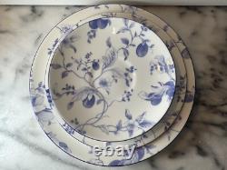 Wedgwood Blue Plum Tea Set 4 Piece Cup And Plates Bone China Made in England