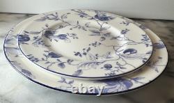 Wedgwood Blue Plum Tea Set 4 Piece Cup And Plates Bone China Made in England