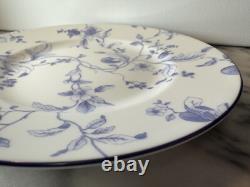 Wedgwood Blue Plum Tea Set 4 Piece Cup And Plates Bone China Made in England