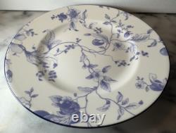 Wedgwood Blue Plum Tea Set 4 Piece Cup And Plates Bone China Made in England