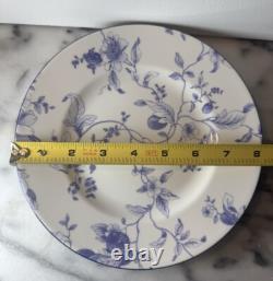 Wedgwood Blue Plum Tea Set 4 Piece Cup And Plates Bone China Made in England