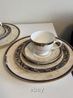 Wedgwood Bone China Place Setting for 2 Made in England. 10 items