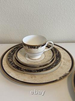 Wedgwood Bone China Place Setting for 2 Made in England. 10 items