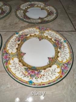 Wedgwood Bone China Salad Plates St. Austell Pattern Set of 10 ENGLAND