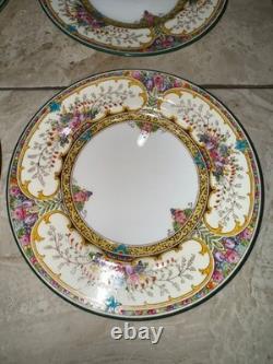 Wedgwood Bone China Salad Plates St. Austell Pattern Set of 10 ENGLAND