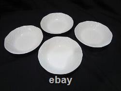 Wedgwood Bone China Strawberry & Vine Set of 4 Fruit Bowls Made in England